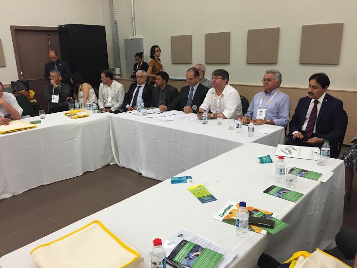 Reunião do Conselho Nacional de Saúde, instância máxima de deliberação do SUS
